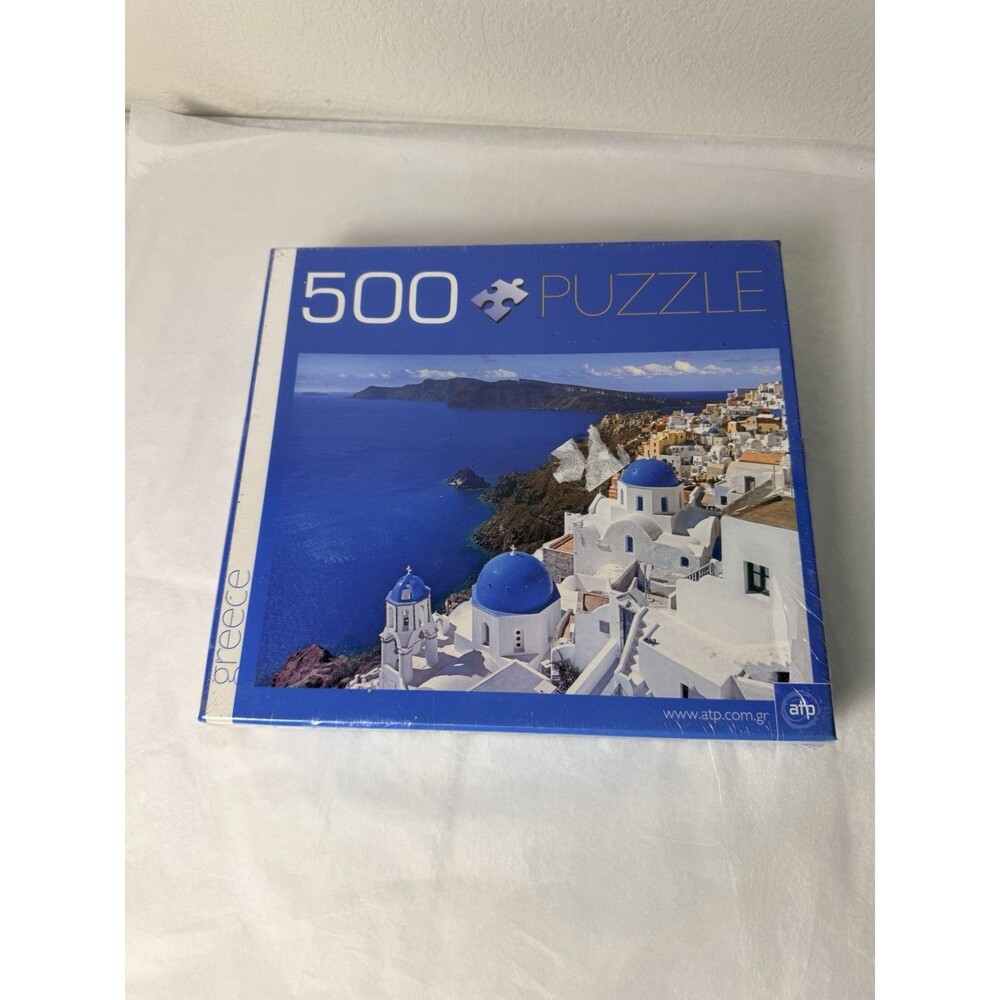 ATP Greece Santorini 500 Piece Jigsaw Puzzle New Sealed 35x50 cm Travel Scene